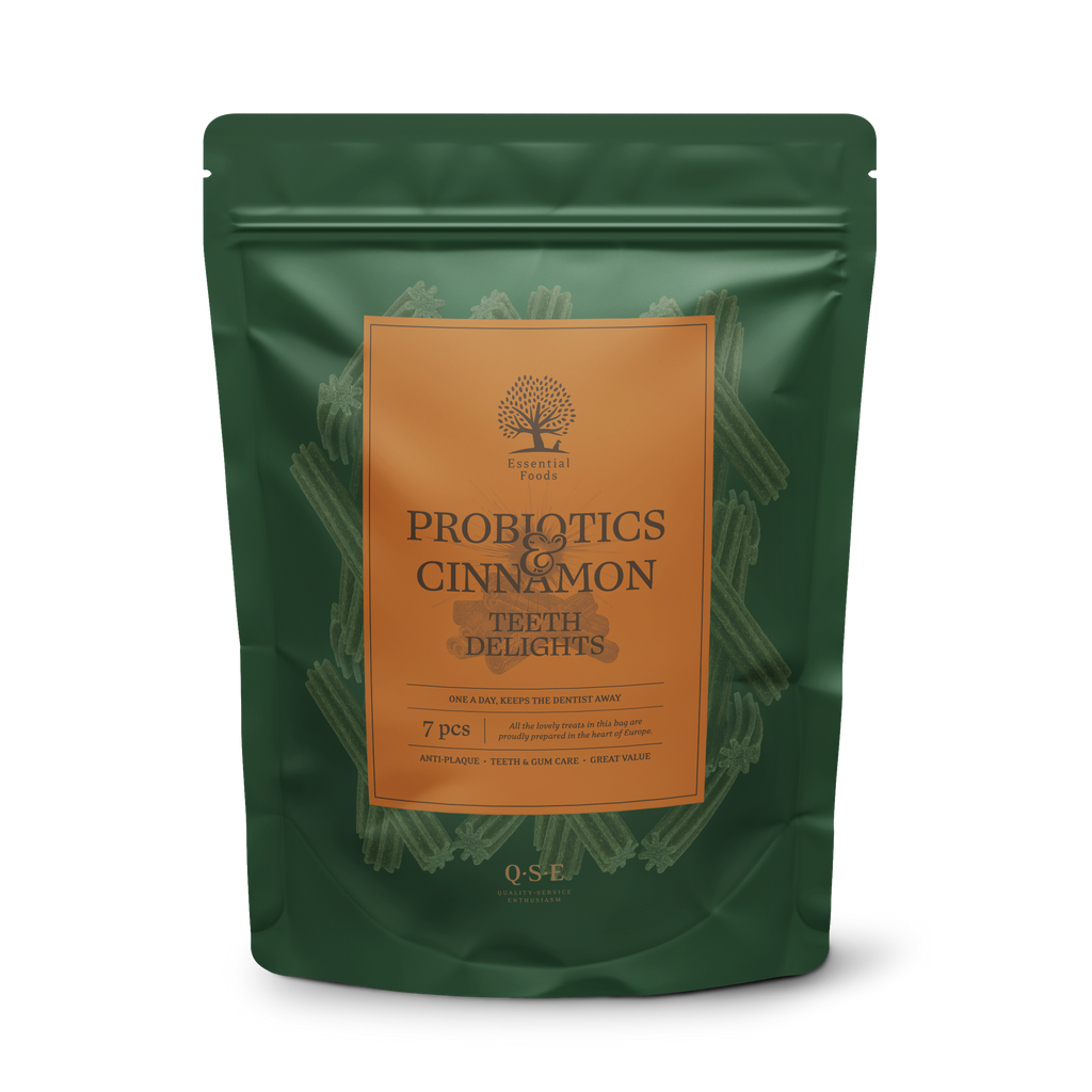 PROBIOTICS & CINNAMON TEETH DELIGHTS