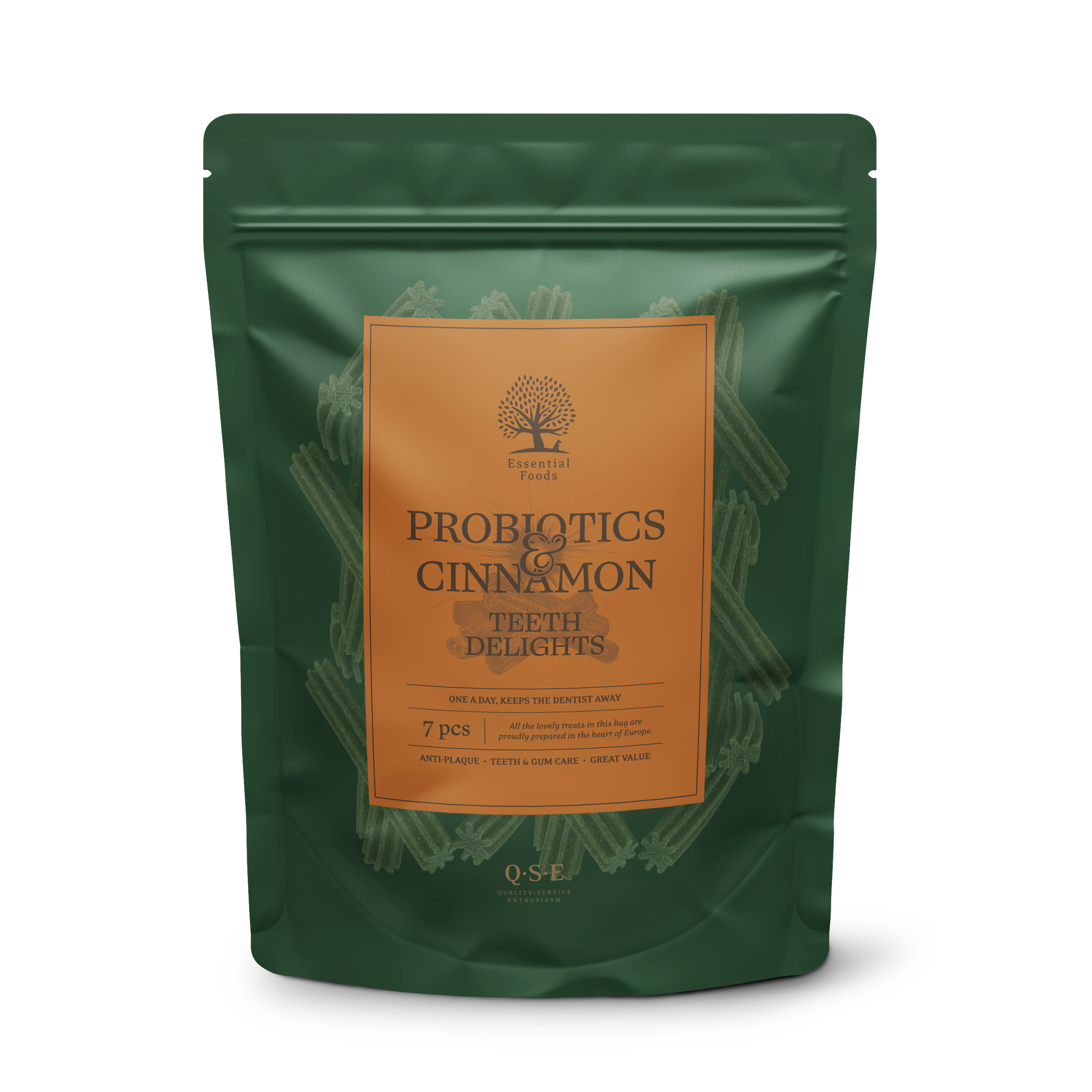 PROBIOTICS & CINNAMON TEETH DELIGHTS